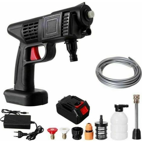 Idropulitrice In Batteria 12 V Alta Pressione Portatione Without Fili Lavaggggage Auto (1/4)