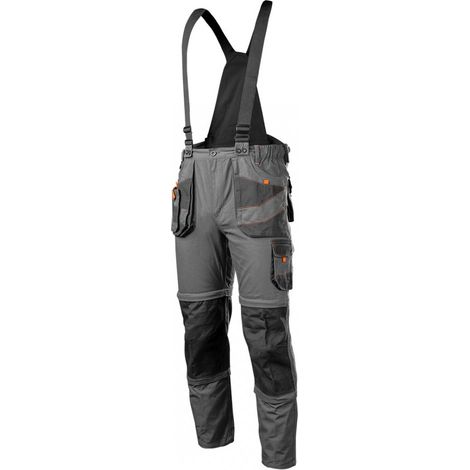 Pantalones de trabajo 6 en 1, 100% algodón, talla M (1/5)