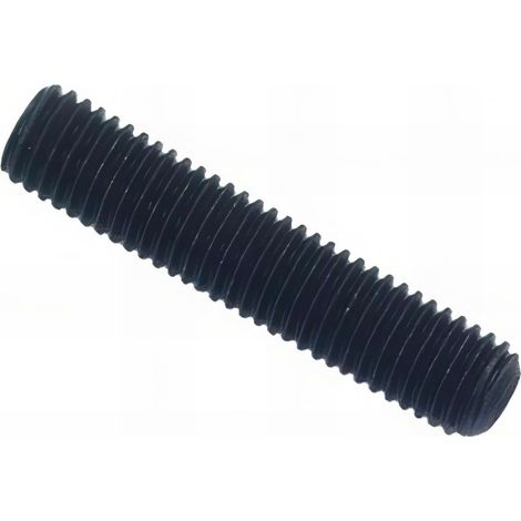 Vis sans tête 6 pans creux à bout cuvette STHC 8 x 10 mm Brut - Boite de 200 pcs - Fixtout HCCU0801001B