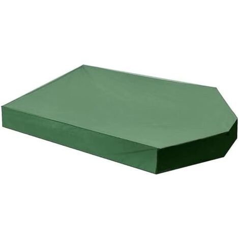 Housse de bac à sable de jardin Oxford imperméable et anti-poussière Bo