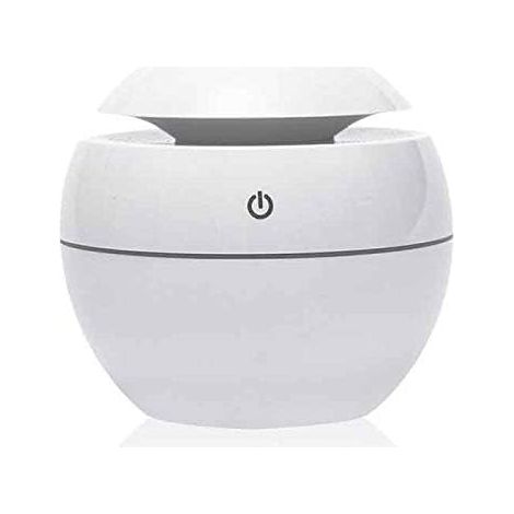 Mini humidificateur USB 130 ml, veilleuse LED portable maison voiture (1/5)
