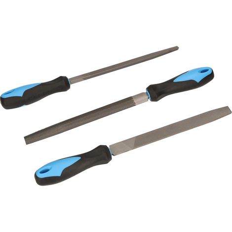 KOTARBAU Jeu de limes en métal 3 pièces. Remplacement serrurier professionnel 30cm (1/5)