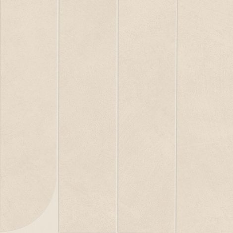 Carrelage effet Béton Blanc Minéral 50x40,5x0,85 cm Mat Benzaro - Mur intérieur (vendu par carton de 1,22 m²) - RO'MA CARRELAGE
