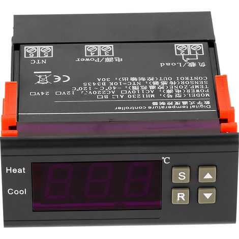 Régulateur de Température Numérique 30A MH1230A pour Chauffage et Réfrigération AC220V (1/5)