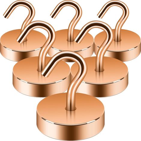 Magnethaken 30kg Neodym Werkstatt Spind 30kg Magnethaken Bronze (1/5)