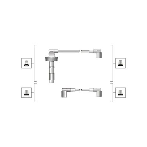 Kit de câbles d'allumage Magneti Marelli 941319170116 RENAULT