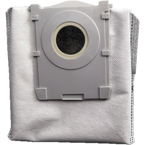 Compatibile con l'aspirapolvere robot Ecovacs DEEBOT mini, confezione da 10 sacchetti per la polvere al carbone attivo per una deodorizzazione e filtrazione altamente efficienti. (1/5)
