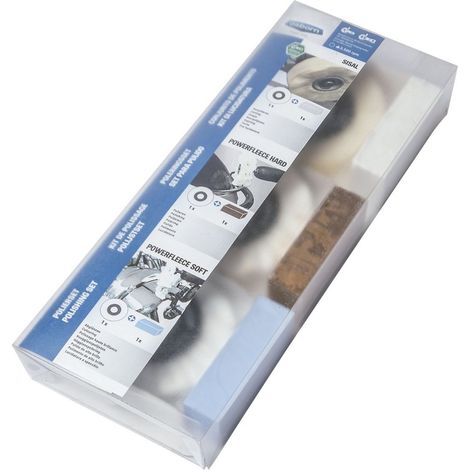 Kit de polissage OSBORN 6 pièces avec écrou M14, 9 000 tr/min pour une finition professionnelle
