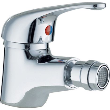 Trade Shop - Kit De Montaje Grifo Baño Hogar Cromado Para Bidé Monocomando - (1/2)