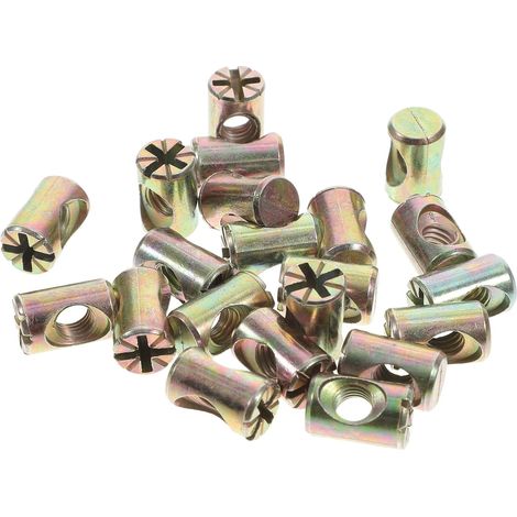 Kit de 20 écrous à fente M6 x 15 mm, chevilles transversales pour (1/5)