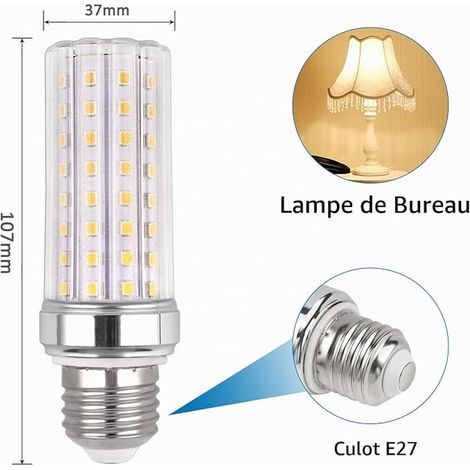Ampoule Led E27 Maïs 15W 220V 1900LM Blanc Chaud 3000K Non Dimmable (1/3)