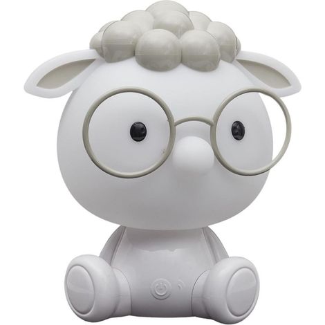 Lampe-veilleuse en forme de mouton a pour enfant avec 3 intensités de lumière blanche (1/5)