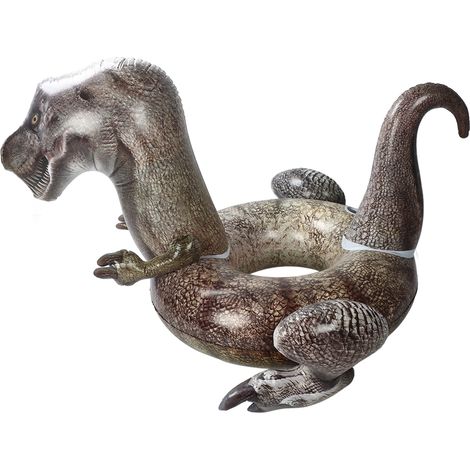 Bouée dinosaure T-Rex 3D en PVC, bouée gonflable pour piscine, pour adultes, adolescents et enfants. (1/5)