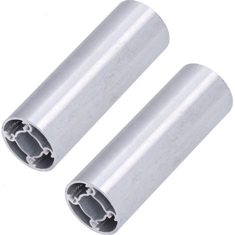 Tube rond en alliage d'aluminium 6063, 2 pièces, Ø32mm, droit, pour supports de roulements de robots, référence 6103-0032-0144 (1/5)