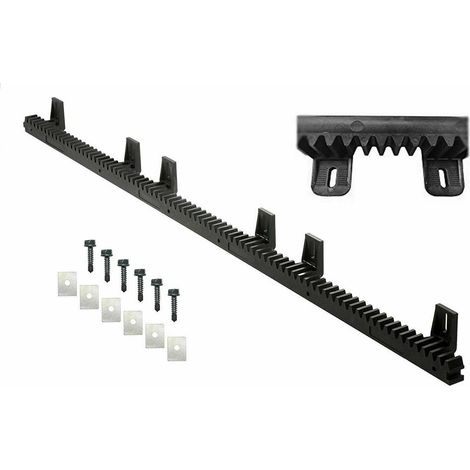 Cremagliera Per Cancello Scorrevole In Plastica - Kit Da Metri 1 - Automazione