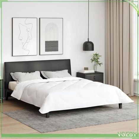 Couette matelassée d'hiver - FAFEISY - Matelassée d'hiver - Blanc - 240 x 222 cm - 450 g/m² microfibre (1/5)