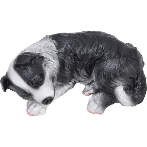 Realistische und niedliche Hundefigur für Garten, Rasen oder Bürodekoration (1/5)