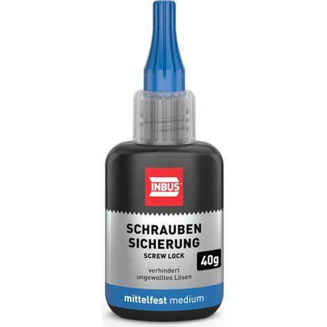 INBUS 79560 Schraubensicherung mittelfest, 40g — Made in Germany (1/5)