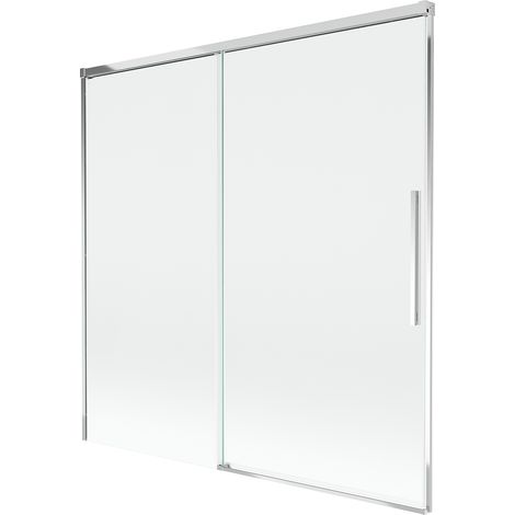 Mexen Rox paroi de douche coulissante à 2 volets 160 x 150 cm, transparent, chrome - 8C9-160-001-01-00