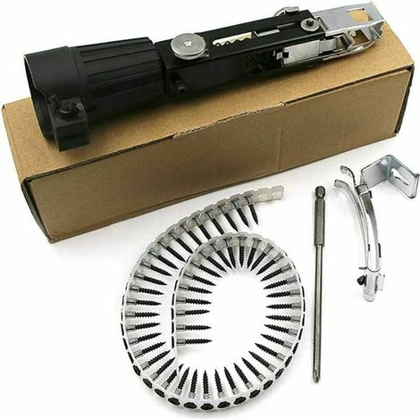 Adaptateur de pistolet à chaîne, chargeur de vis, tournevis à cloison sèche à alimentation automatique pour perceuses électriques