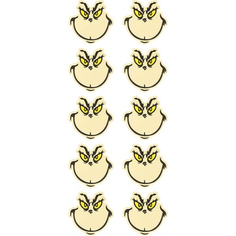 Lot de 10 autocollants décoratifs mignons pour bouteilles d'eau, flacons d'huiles essentielles, flacons de parfum et tasses. (1/5)
