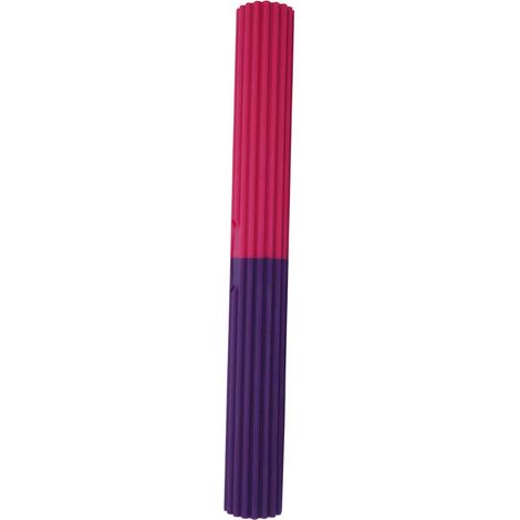 1 Bande de résistance, barre de torsion flexible, matériau durable, rouge et violet, pour fitness et rééducation (1/5)