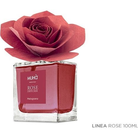 Muhà Rose Bordoux Diffuser Profumo Per Ambiente Melograno 100 Ml (1/2)