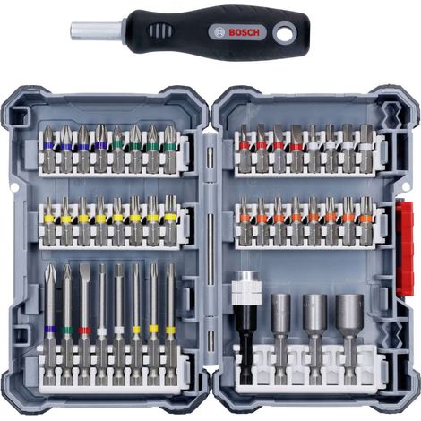 Bosch 2607017692 Professional Pick and Click Extra Hard Bits 45 Pcs (1/2)