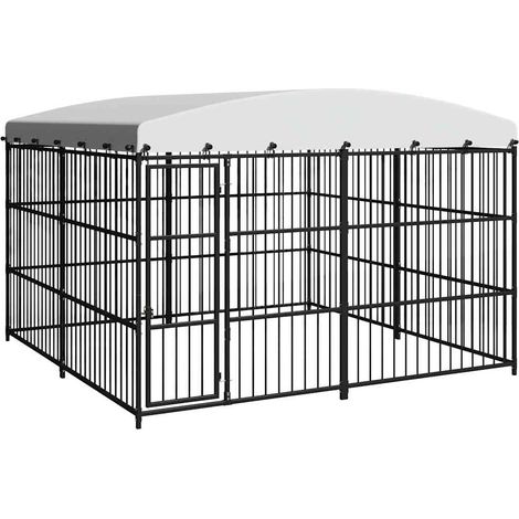 Maison Exclusive - Canile da Esterno con Tetto 300x300x210 cm
