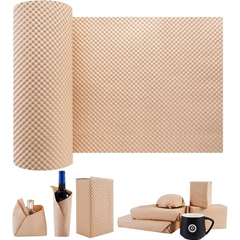 Bubble Wrap Roll - Wrapping Paper for Moving, Shipping and Gift Wrapping - Durable Packing Materials for Moving House and Fragile Items (15 in x 30M) (1/5)