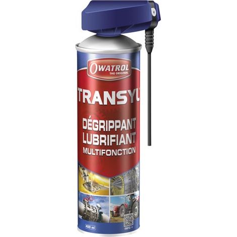 Owatrol – Dégrippant lubrifiant professionnel 400 ml – Formule anti-rouille pour mécanique et industrie – Utilisation intérieure et extérieure