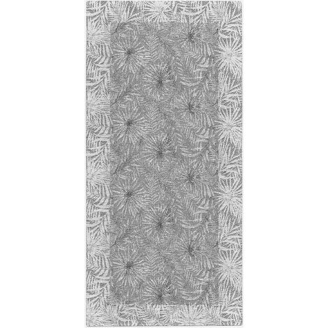 Tappeto passatoia cucina bagno lavabile Malesia Pearl Grey (1/2)