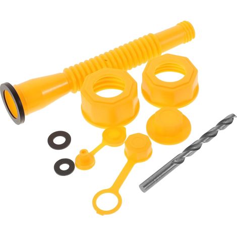 Kit de remplacement buse foret 8 mm plastique jaune d'essence (1/5)