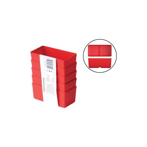 VASCHETTA PORTAMINUTERIA UNITE SET PEZZI 5 KBS115- - mm.110x55x55h. - 1 confezione KISTENBERG