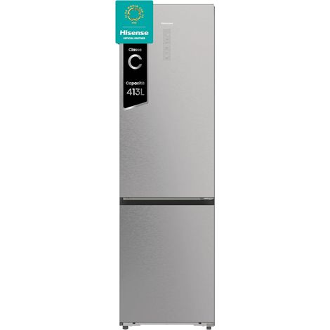 Hisense RB5P410SACC frigorifero Libera installazione 413 L C Acciaio inox (1/5)