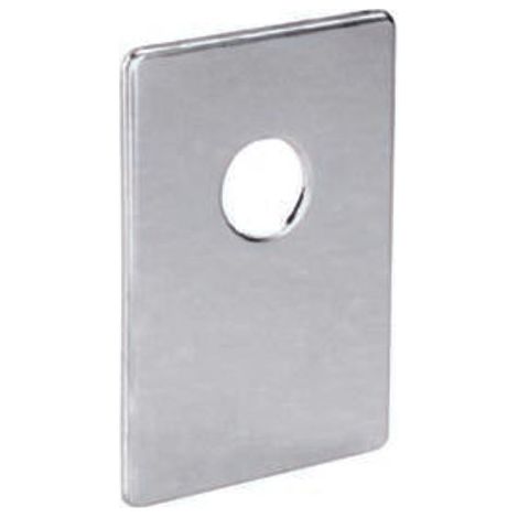 DALLMER Placa de cubierta para sifón WE HL 400, acero inoxidable, 140517