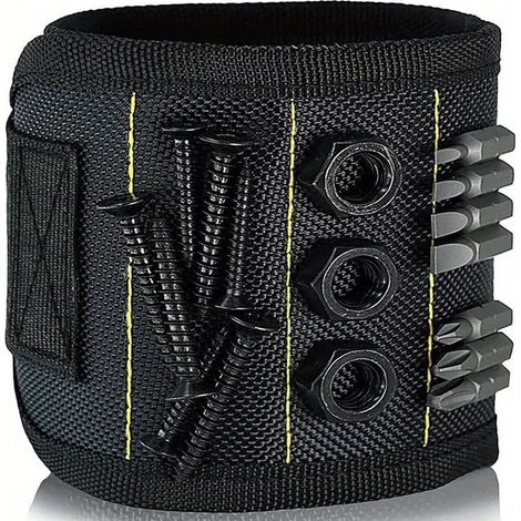 Bracelet Magnétique Outil Gadget (Cadeaux pour Hommes, Cadeaux Bricoleurs, Idée Cadeau Anniversaire, Gadgets pour la Fête des Pères, Noël) (1/5)