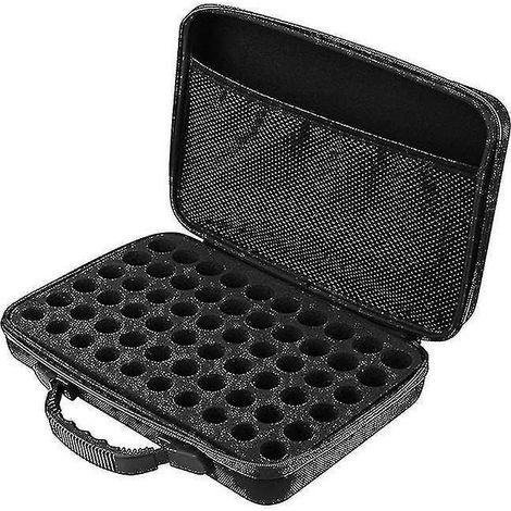 Hartschalenkoffer für ätherische Öle, 60 Fläschchen, kompatibel mit 5-ml- und 15-ml-Fläschchen  Fruugo De--