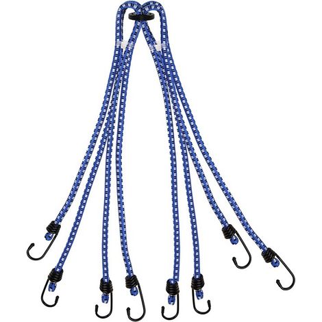Corde élastique à 8 brins de 8 mm - 8 x 40 cm (1/2)