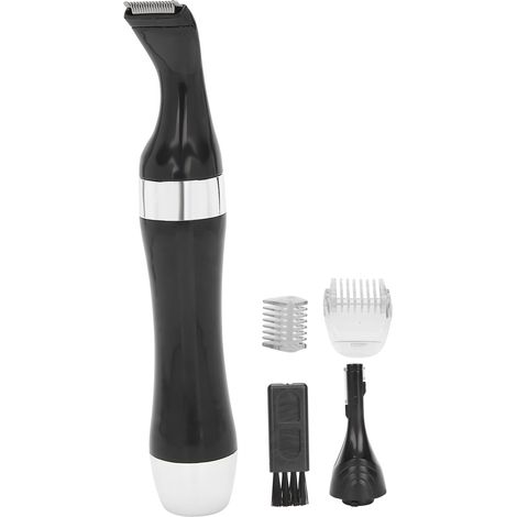 Kit de rasage multifonction homme, tondeuse sourcils et nez lavable, épilateur visage, outil de coupe poils, rechargeable USB (1/5)