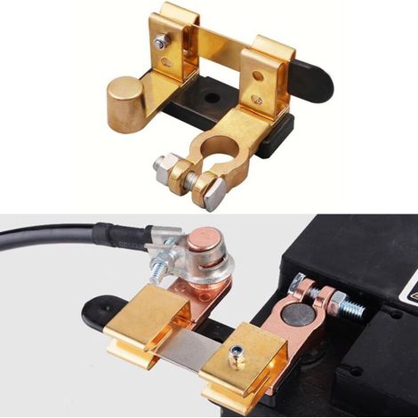 Déconnexion de Batterie 12V 24V avec Interrupteur Principal à Lame pour Auto, Camion, Véhicule Utilitaire, Bateau, Camping-Car, Séparateur (1/5)