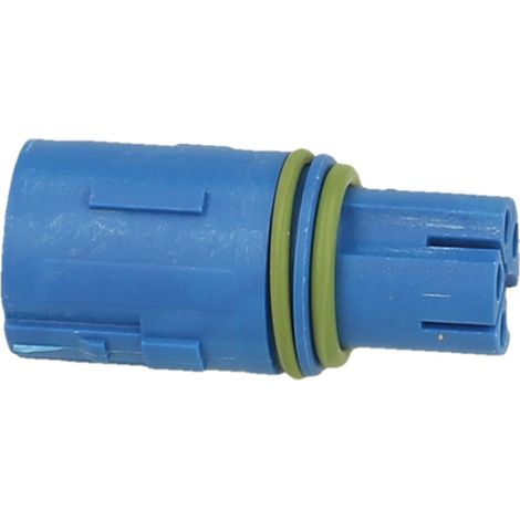 HUMMEL M12 Power Crimp-Kontakteinsatz Buchse Crimpanschluss, Polzahl 4+PE 630V 600V Steuerkontakt 150V, 16A, Farbe blau - 1 Stück (1/3)