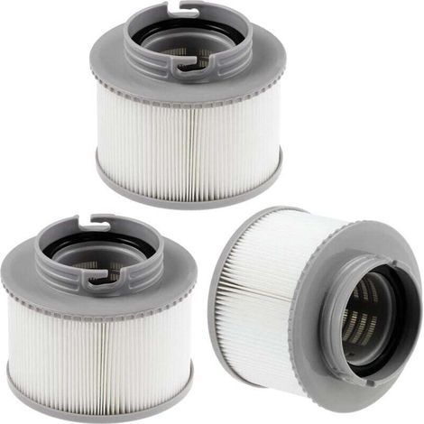 3 Pièces Filtre pour Mspa FD2089, Cartouche Filtrante Mspa, Réutilisable Cartouche Filtre Spa Lite pour Mspa Tous Modèles Piscines Gonflables (1/4)