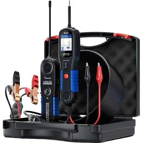 Stromkreisprüfer, 4 Testmodi, 20 ft Verlängerungskabel, V200PRO (1/2)