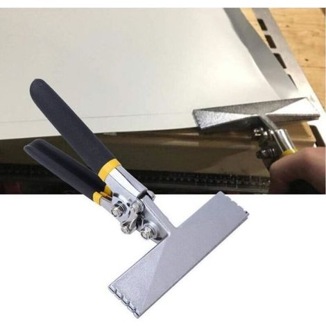 Pinces À Sertir - Acier Inoxydable 45 Plaqué Nickel - Pour Pliage Tôle Métal Non Ferreux - 225 mm - 1 Pièce (1/4)