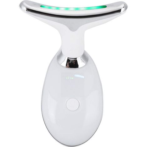 TRADE SHOP - Massaggiatore Viso Collo Fronte Dispositivo Facciale Ricaricabile 3 Modalità Usb -