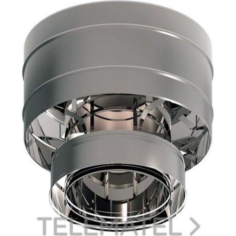 ROS sombrerete antirretor 80 doble p 2700626 ros , Sombrerete Antirretor 80 Doble Pared 2700626 de la marca Ros Chimney.