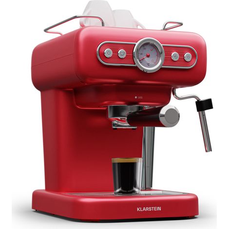 Klarstein Cafetera espresso Espressionata Evo 950W 19 bares 1,2L 2 tazas