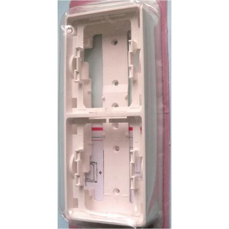 Legrand 083092 Galion Aufbaurahmen 2 vertikale Pfosten - Weiß