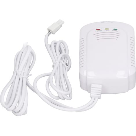Hochempfindlicher Erdgasdetektor, Dual-Smart-Sensor, CO-Alarm, EU-Stecker 90–240 V AC, Kohlenmonoxid, Sicherheit im Haushalt (1/5)